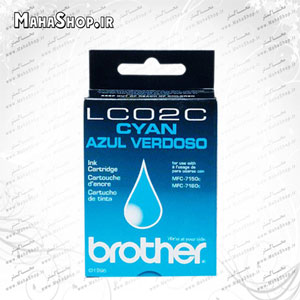 کارتریج فابریک Brother lc02 cyan